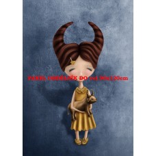 Látkový panel  kolekce ZNAMENÍ - BÝK  196-113