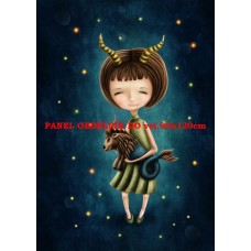 Látkový panel  kolekce ZNAMENÍ - KOZOROH  196-118