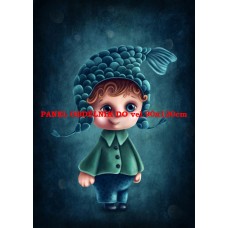 Látkový panel kolekce ZNAMENÍ - RYBY 196-134 Látkový panel kolekce ZNAMENÍ - RYBY 196-134