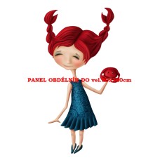 Látkový panel kolekce ZNAMENÍ - RAK 196-141 Látkový panel kolekce ZNAMENÍ - RAK 196-141