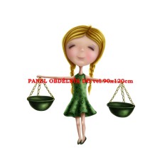 Látkový panel kolekce ZNAMENÍ - VÁHY 196-145 Látkový panel kolekce ZNAMENÍ - VÁHY 196-145