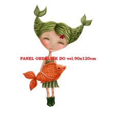 Látkový panel kolekce ZNAMENÍ - RYBY 196-146 Látkový panel kolekce ZNAMENÍ - RYBY 196-146