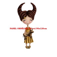 Látkový panel kolekce ZNAMENÍ - BÝK 196-149 Látkový panel kolekce ZNAMENÍ - BÝK 196-149