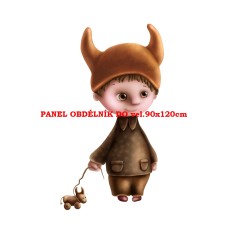 Látkový panel kolekce ZNAMENÍ - BÝK 196-161 Látkový panel kolekce ZNAMENÍ - BÝK 196-161