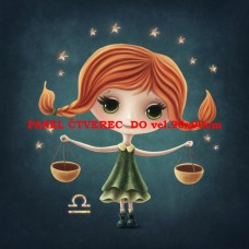 Látkový panel kolekce ZNAMENÍ - VÁHY 196-190