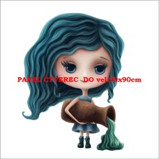 Látkový panel kolekce ZNAMENÍ - VODNÁŘ 196-196