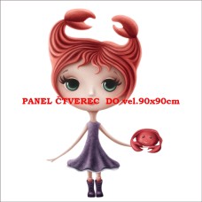 Látkový panel kolekce ZNAMENÍ - RAK 196-198