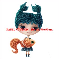 Látkový panel kolekce ZNAMENÍ - RYBY 196-203