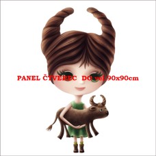 Látkový panel kolekce ZNAMENÍ - BÝK 196-206