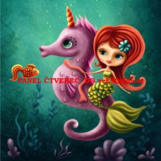 Látkový panel kolekce POHÁDKOVÉ ELENKY 196-23