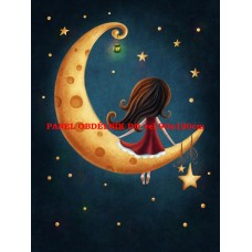 Látkový panel  kolekce POHÁDKOVÉ ELENKY   196-26