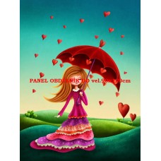 Látkový panel  kolekce POHÁDKOVÉ ELENKY   196-44