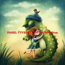 Látkový panel kolekce POHÁDKOVÉ ELENKY  196-66