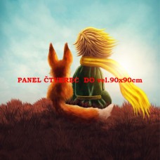 Látkový panel kolekce POHÁDKOVÉ ELENKY - MALÝ PRINC 196-74