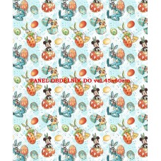 Látkový panel - kolekce POHÁDKOVÁ VELIKONOČNÍ 285-10 Látkový panel - kolekce POHÁDKOVÁ VELIKONOČNÍ 285-10