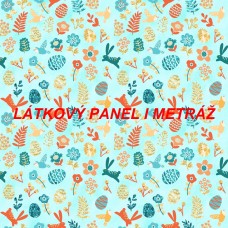 Látkový panel či metráž kolekce POHÁDKOVÁ VELIKONOČNÍ 285-103 Látkový panel či metráž kolekce POHÁDKOVÁ VELIKONOČNÍ 285-103