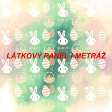 Látkový panel či metráž kolekce POHÁDKOVÁ VELIKONOČNÍ 285-107 Látkový panel či metráž kolekce POHÁDKOVÁ VELIKONOČNÍ 285-107