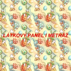 Látkový panel či metráž kolekce POHÁDKOVÁ VELIKONOČNÍ 285-108 Látkový panel či metráž kolekce POHÁDKOVÁ VELIKONOČNÍ 285-108