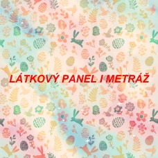 Látkový panel či metráž kolekce POHÁDKOVÁ VELIKONOČNÍ 285-111 Látkový panel či metráž kolekce POHÁDKOVÁ VELIKONOČNÍ 285-111