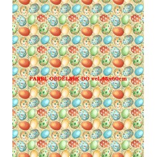 Látkový panel - kolekce POHÁDKOVÁ VELIKONOČNÍ 285-15 Látkový panel - kolekce POHÁDKOVÁ VELIKONOČNÍ 285-15