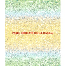 Látkový panel -  kolekce POHÁDKOVÁ VELIKONOČNÍ  285-19