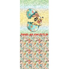 Panel na vak, pytlík - kolekce POHÁDKOVÁ VELIKONOČNÍ 285-23 Panel na vak, pytlík - kolekce POHÁDKOVÁ VELIKONOČNÍ 285-23