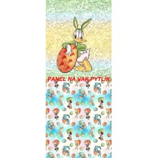 Panel na vak, pytlík - kolekce POHÁDKOVÁ VELIKONOČNÍ 285-27 Panel na vak, pytlík - kolekce POHÁDKOVÁ VELIKONOČNÍ 285-27
