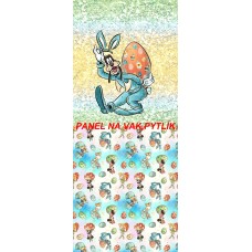 Panel na vak, pytlík - kolekce POHÁDKOVÁ VELIKONOČNÍ 285-36 Panel na vak, pytlík - kolekce POHÁDKOVÁ VELIKONOČNÍ 285-36