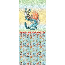 Panel na vak, pytlík - kolekce POHÁDKOVÁ VELIKONOČNÍ 285-37 Panel na vak, pytlík - kolekce POHÁDKOVÁ VELIKONOČNÍ 285-37