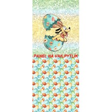 Panel na vak, pytlík - kolekce POHÁDKOVÁ VELIKONOČNÍ 285-67 Panel na vak, pytlík - kolekce POHÁDKOVÁ VELIKONOČNÍ 285-67