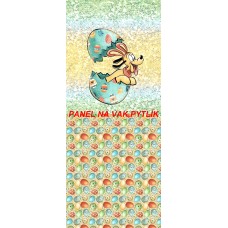 Panel na vak, pytlík - kolekce POHÁDKOVÁ VELIKONOČNÍ 285-68 Panel na vak, pytlík - kolekce POHÁDKOVÁ VELIKONOČNÍ 285-68