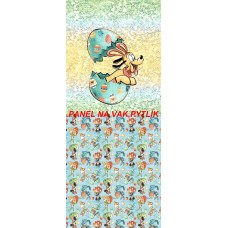 Panel na vak, pytlík - kolekce POHÁDKOVÁ VELIKONOČNÍ 285-69 Panel na vak, pytlík - kolekce POHÁDKOVÁ VELIKONOČNÍ 285-69