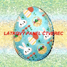Látkový panel - kolekce POHÁDKOVÁ VELIKONOČNÍ 285-79 Látkový panel - kolekce POHÁDKOVÁ VELIKONOČNÍ 285-79
