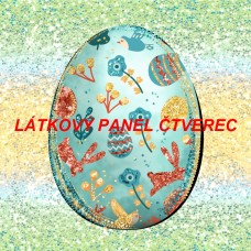 Látkový panel - kolekce POHÁDKOVÁ VELIKONOČNÍ 285-81 Látkový panel - kolekce POHÁDKOVÁ VELIKONOČNÍ 285-81