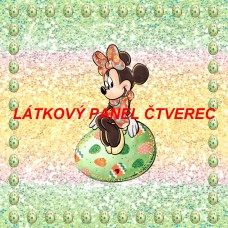 Látkový panel - kolekce POHÁDKOVÁ VELIKONOČNÍ 285-91 Látkový panel - kolekce POHÁDKOVÁ VELIKONOČNÍ 285-91