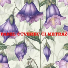 Látkový panel či metráž kolekce KVĚTINY 300-79 Látkový panel či metráž kolekce KVĚTINY 300-79