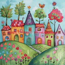 BAVLNĚNÝ PANEL  15x15 cm  zpf801