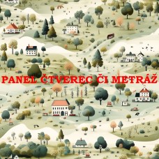 Látkový panel  či metráž kolekce  KRAJINA, DŮM 311-64