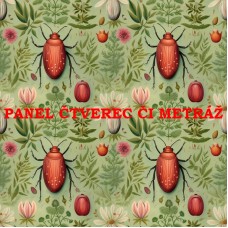 Látkový panel či metráž BROUCI 312-462 Látkový panel či metráž BROUCI 312-462