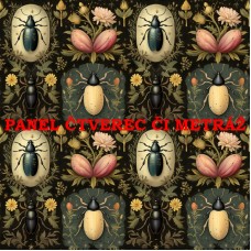 Látkový panel či metráž BROUCI 312-463 Látkový panel či metráž BROUCI 312-463