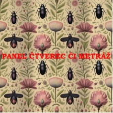 Látkový panel či metráž BROUCI 312-465 Látkový panel či metráž BROUCI 312-465