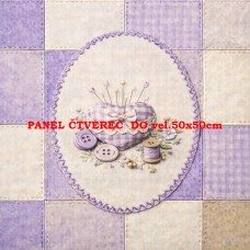 Látkový panel kolekce SEWING ROMANCE COLLECTION  313b-21