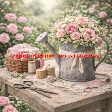 Látkový panel kolekce SEWING ROMANCE COLLECTION 313b-31 Látkový panel kolekce SEWING ROMANCE COLLECTION 313b-31