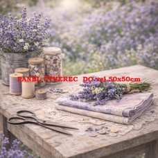 Látkový panel kolekce SEWING ROMANCE COLLECTION 313b-37 Látkový panel kolekce SEWING ROMANCE COLLECTION 313b-37