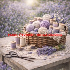 Látkový panel kolekce SEWING ROMANCE COLLECTION 313b-38 Látkový panel kolekce SEWING ROMANCE COLLECTION 313b-38