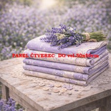 Látkový panel kolekce SEWING ROMANCE COLLECTION 313b-40 Látkový panel kolekce SEWING ROMANCE COLLECTION 313b-40