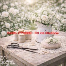 Látkový panel kolekce SEWING ROMANCE COLLECTION 313b-51 Látkový panel kolekce SEWING ROMANCE COLLECTION 313b-51