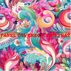 Látkový panel či metráž kolekce PAISLEY 319-103 Látkový panel či metráž kolekce PAISLEY 319-103