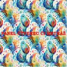 Látkový panel či metráž kolekce PAISLEY 319-38 Látkový panel či metráž kolekce PAISLEY 319-38