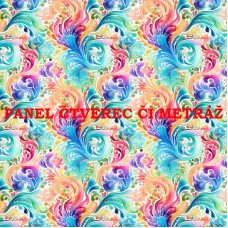Látkový panel či metráž kolekce PAISLEY 319-55 Látkový panel či metráž kolekce PAISLEY 319-55